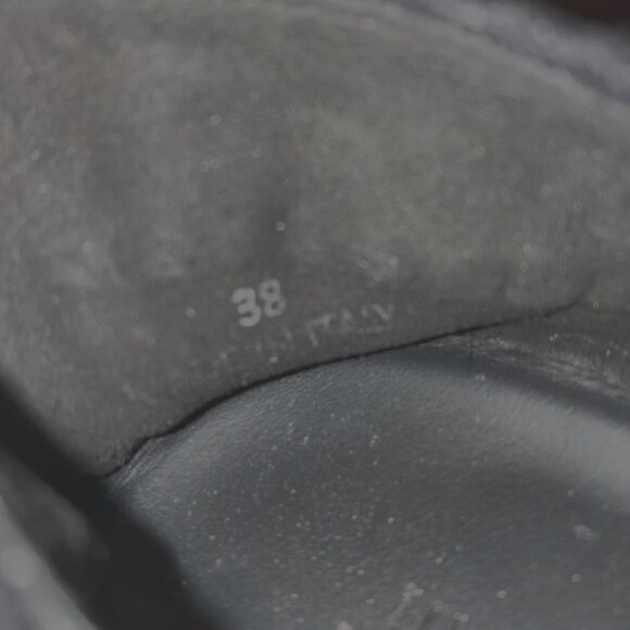 Jimmy Choo Verona Knit Sneakers Shoes Womens 38 8 Black White Slip On Studded - Picture 12 of 13